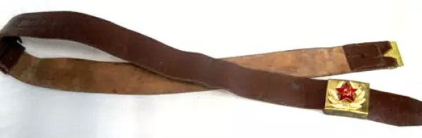 Lederkoppel Rote Armee Gürtel 80-110cm
